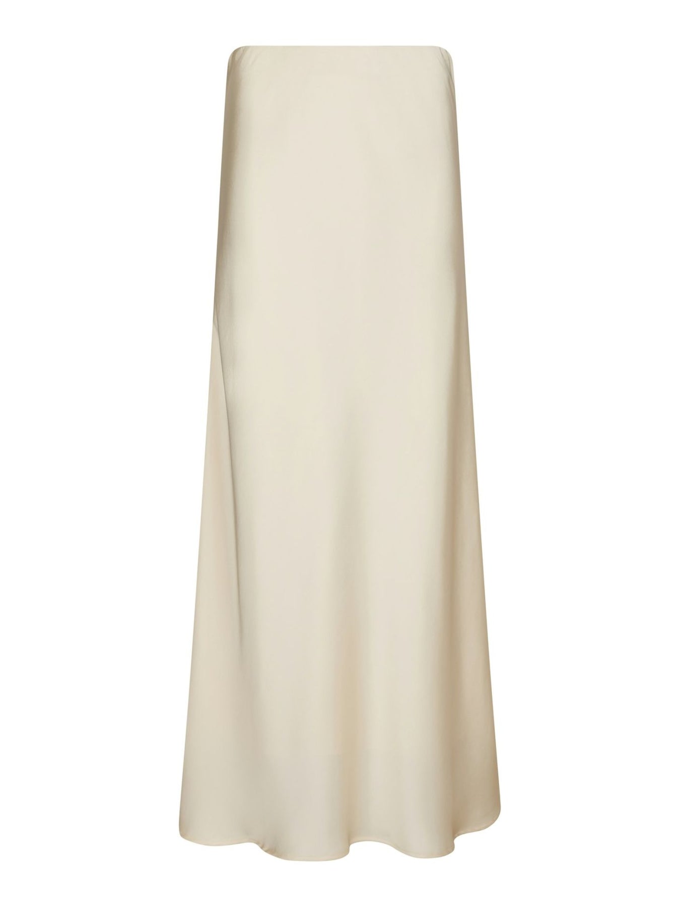 Viso Heavy Sateen Skirt - Pearl
