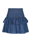 Carin Denim Skirt - Blå