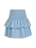 Carin Denim Skirt - Light Blue