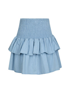 Carin Denim Skirt - Light Blue