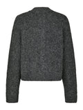 Taura Fluffy Knit Kofta - Antracit