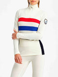 Ski Zip Up Women - White