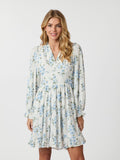 Miller Floral Dream Dress - Ljusblå