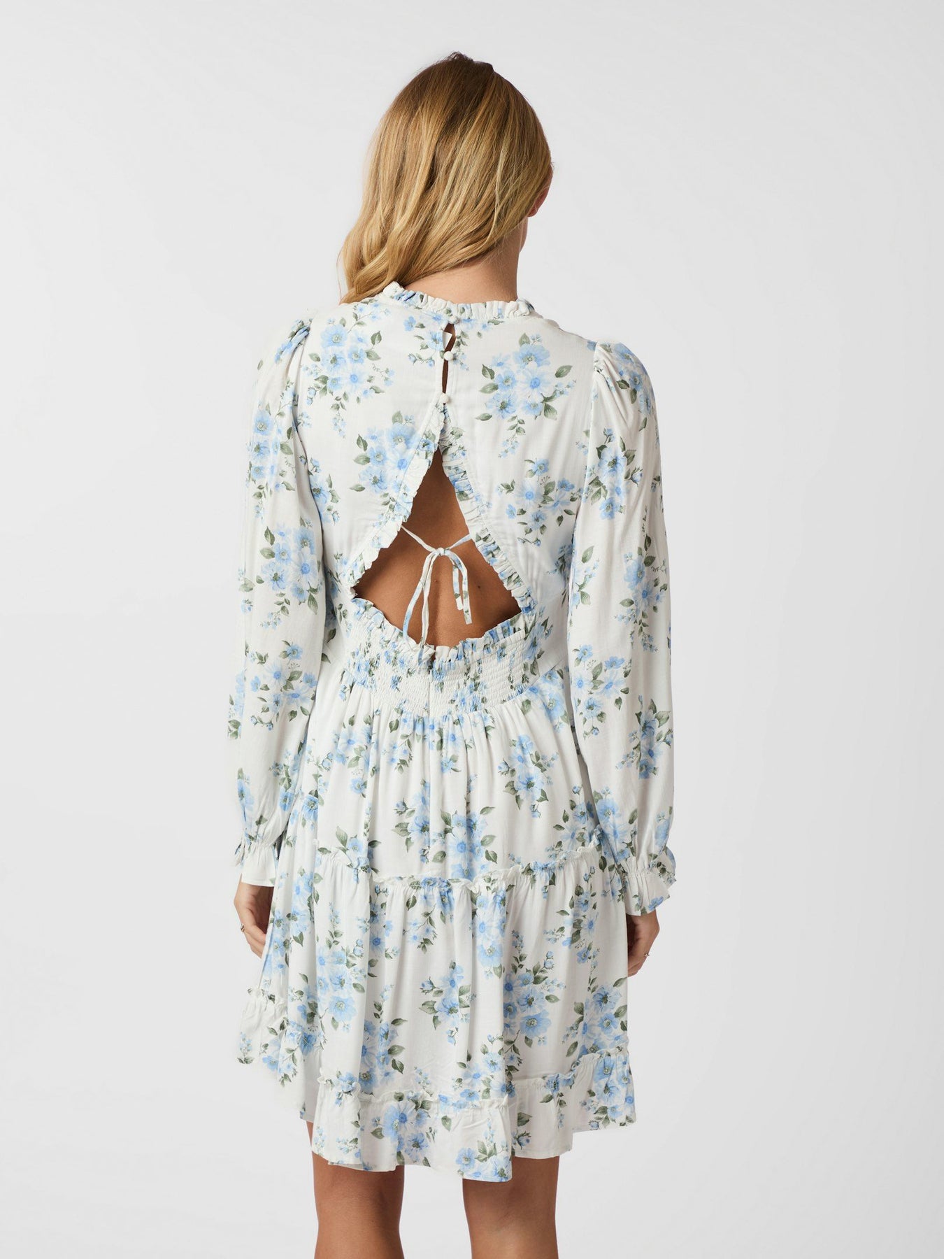 Miller Floral Dream Dress - Ljusblå