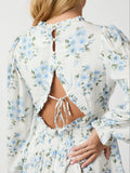 Miller Floral Dream Dress - Ljusblå