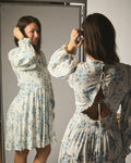 Miller Floral Dream Dress - Ljusblå