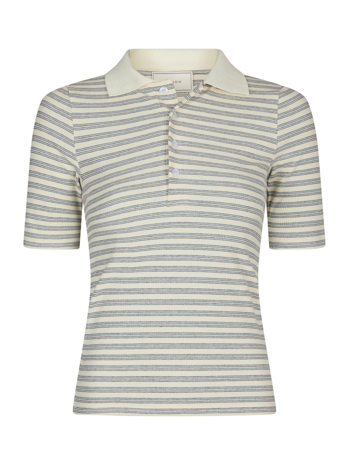 Manama Stripe Blus - Ljusblå