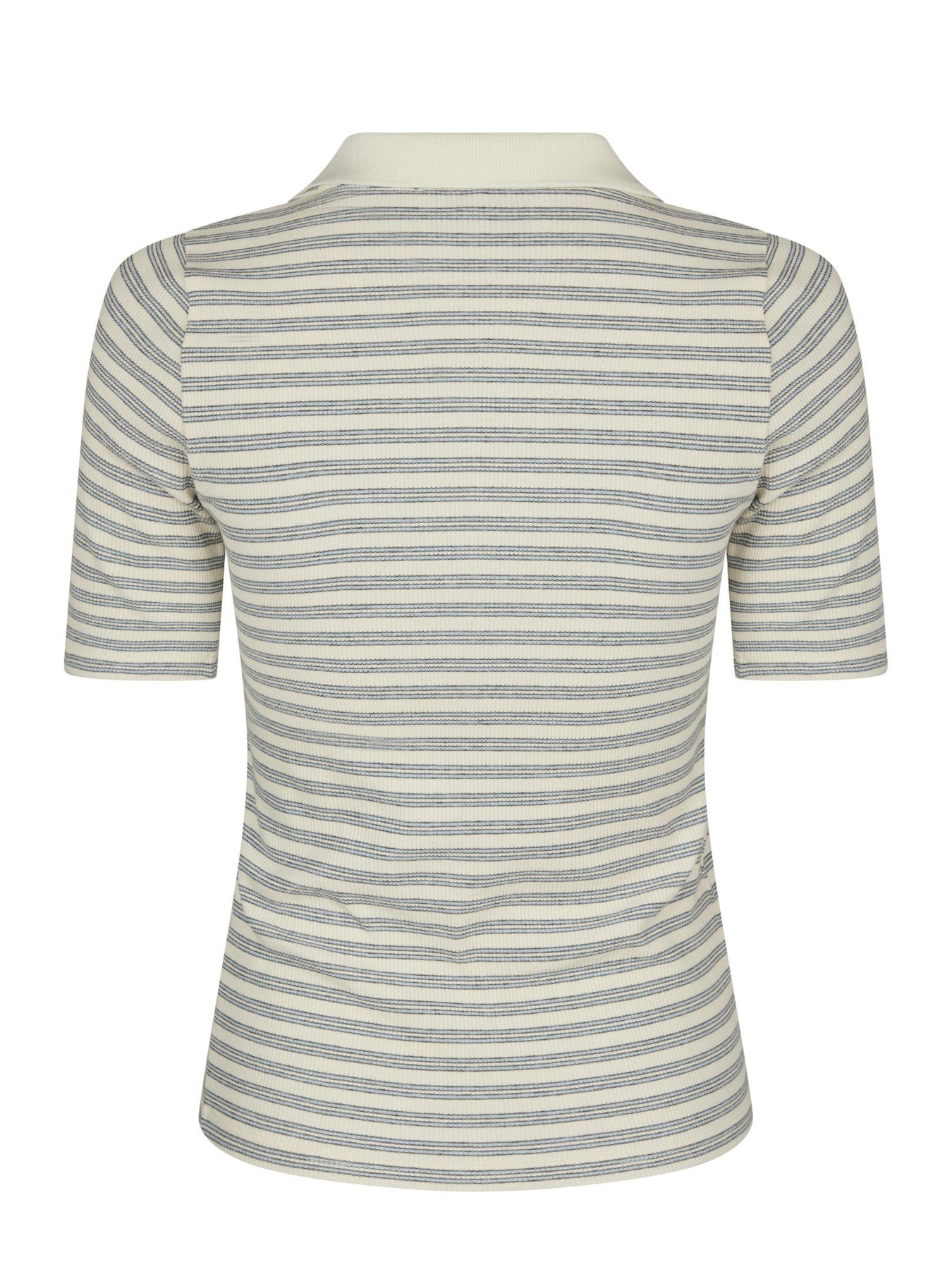 Manama Stripe Blus - Ljusblå
