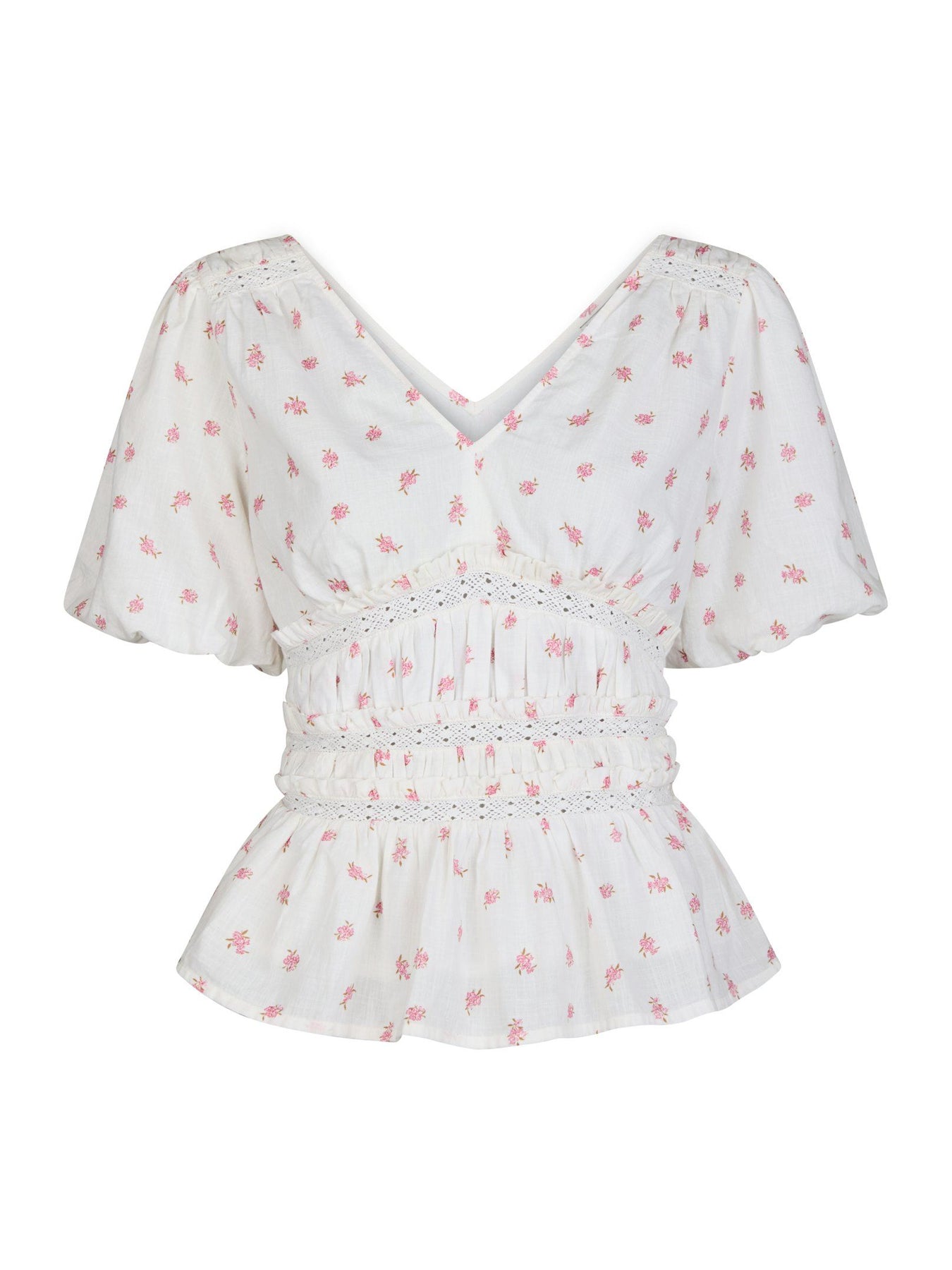 Sapura Fleurie Blus - Rose