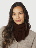 Misty Knit Scarf - Mörkbrun