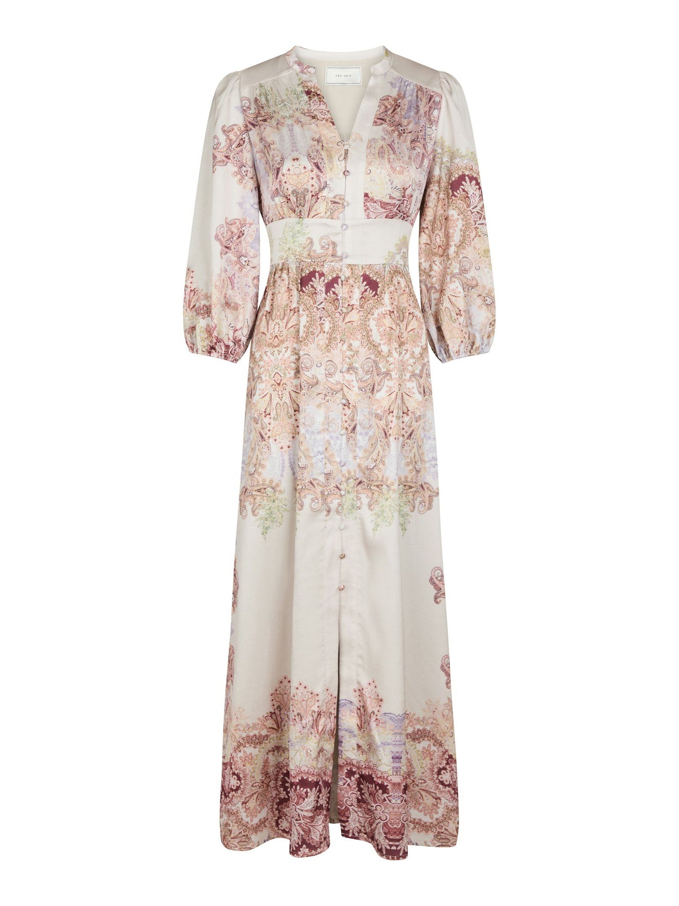 Stellar Artist Paisley Dress - Ivory
