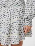 Neo Noir Alett Dot Flower Skirt - Blå