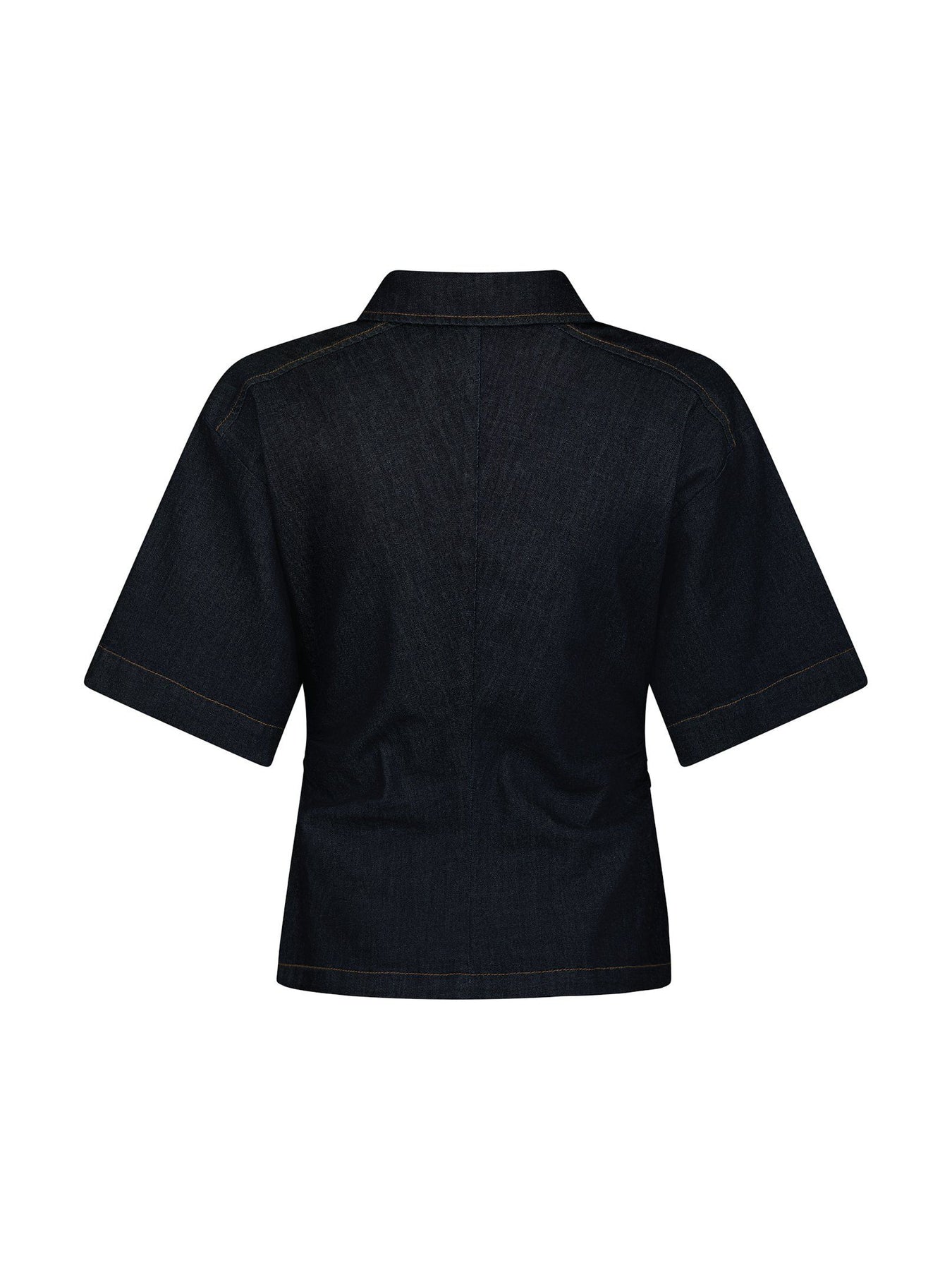 Spenda Denim Blouse - Mörkblå