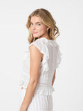 Netali S Voile Top - Vit