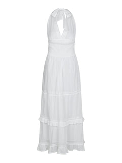 Terese S Voile Dress - White