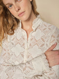 Jetta Lace Shirt - Ecru