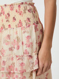Toddy Marigold Print Kjol - Creme