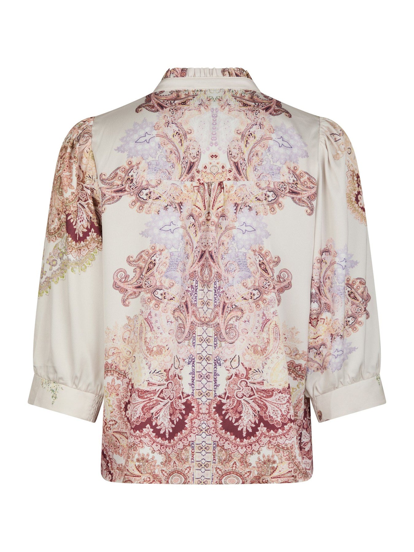 Roselle Artist Paisley Blouse - Ivory