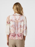 Roselle Artist Paisley Blouse - Ivory