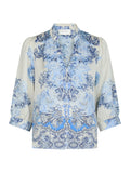 Roselle Artist Paisley Blus - Powder Blue