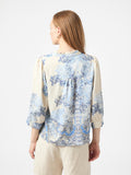 Roselle Artist Paisley Blus - Powder Blue