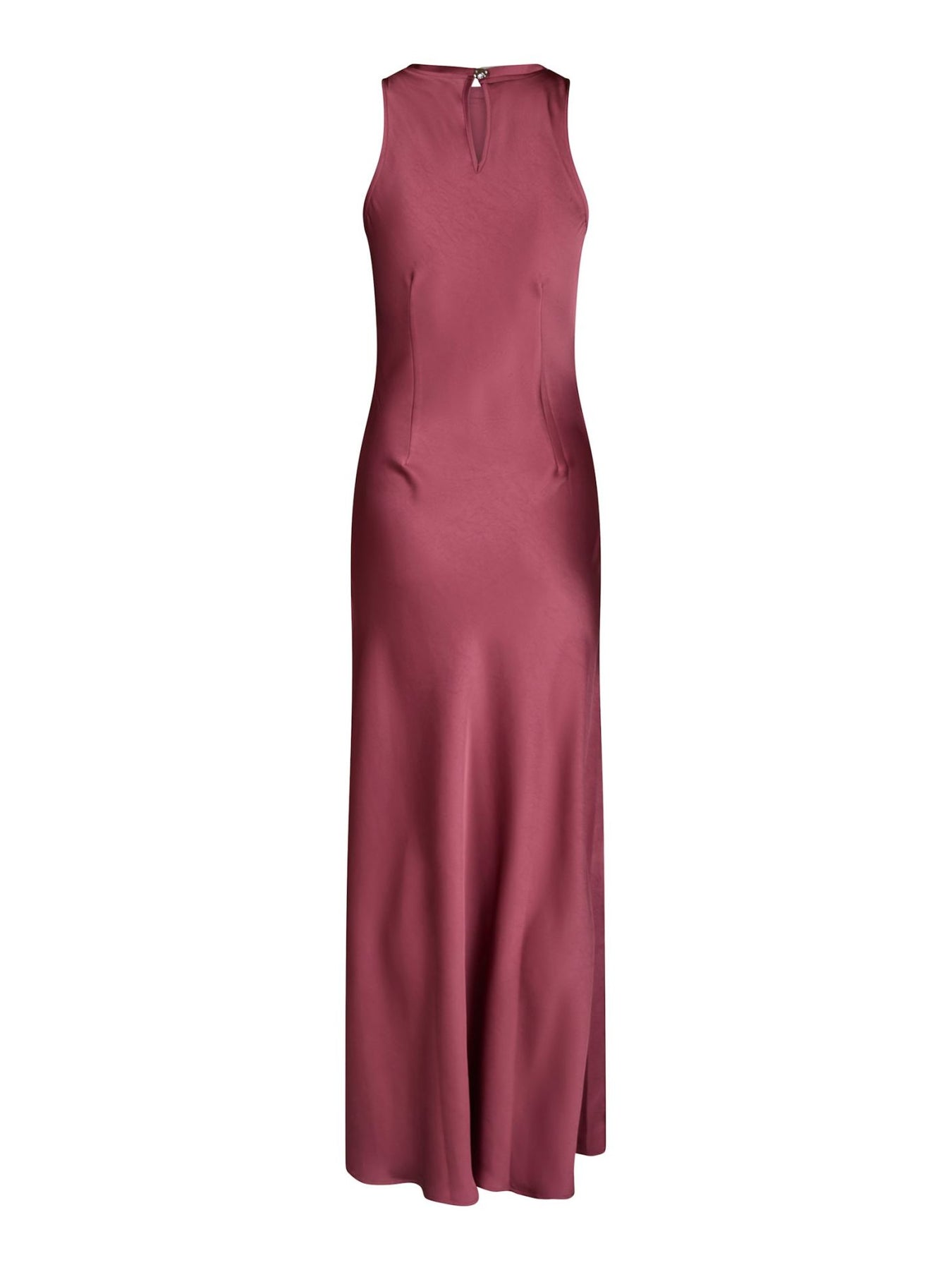 Celinie Heavy Sateen Dress - Cherry Pink