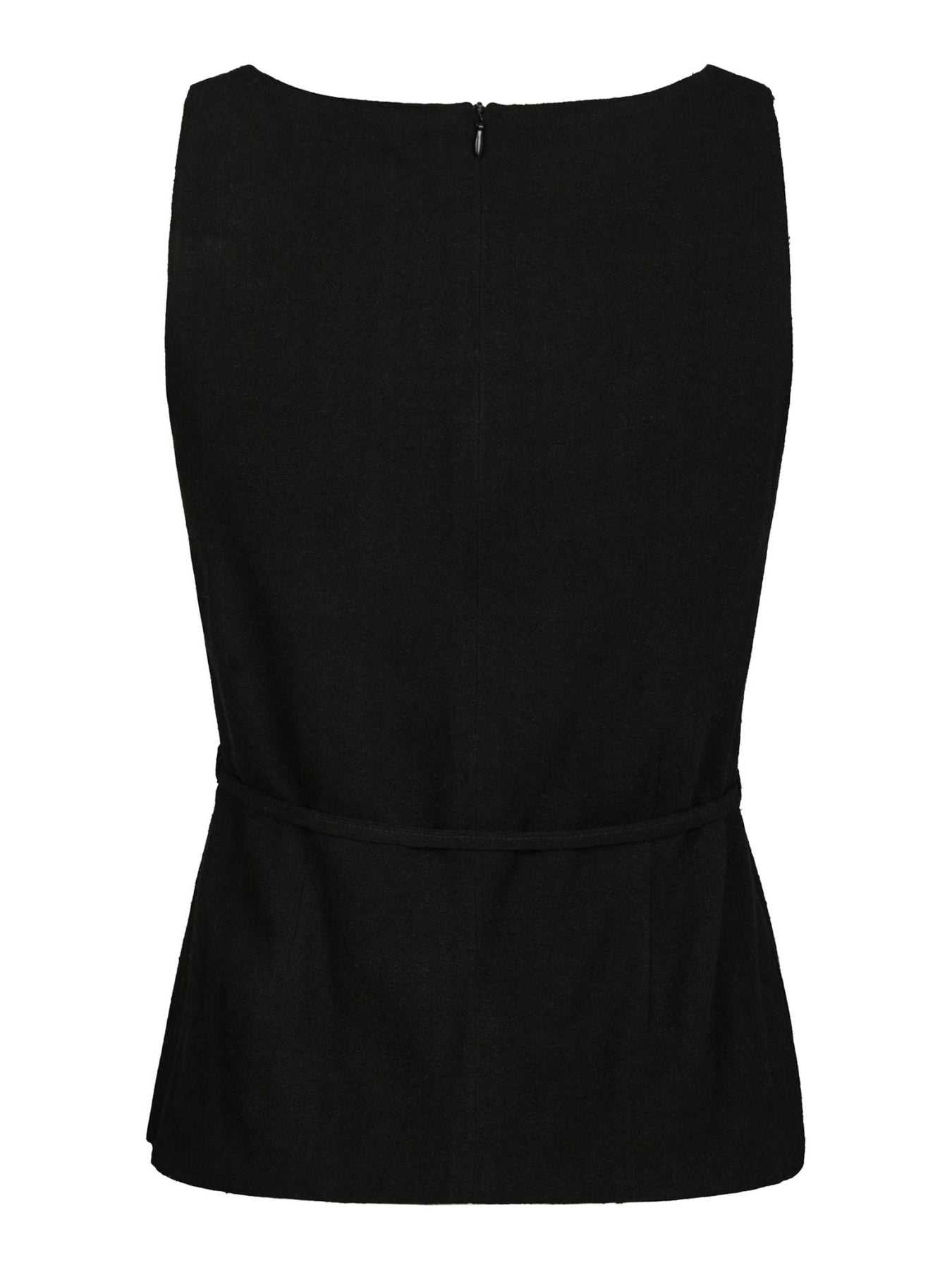 Nassa Linen Top - Svart