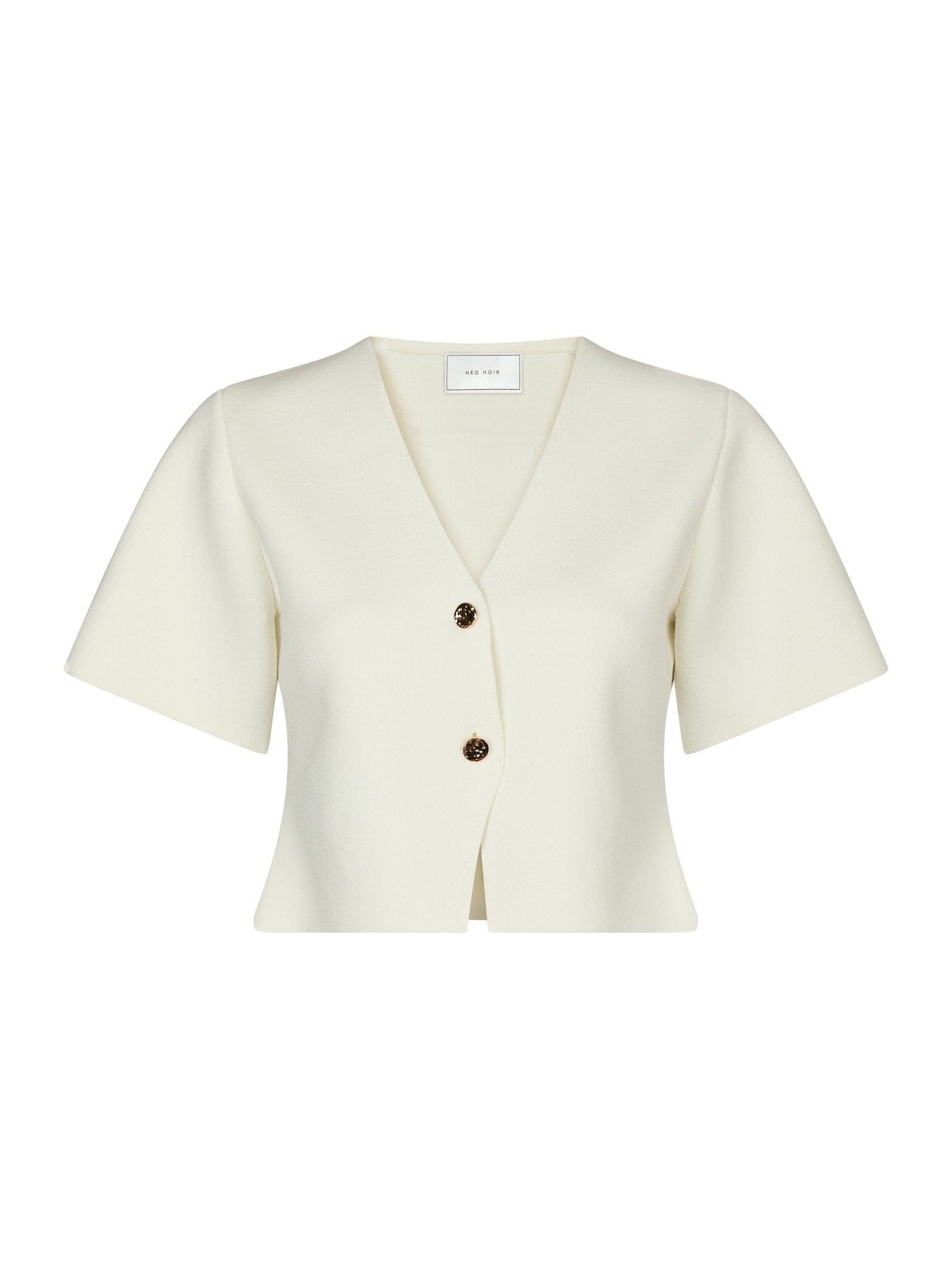 Setta Knit Blouse - Offwhite