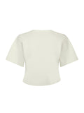 Setta Knit Blouse - Offwhite