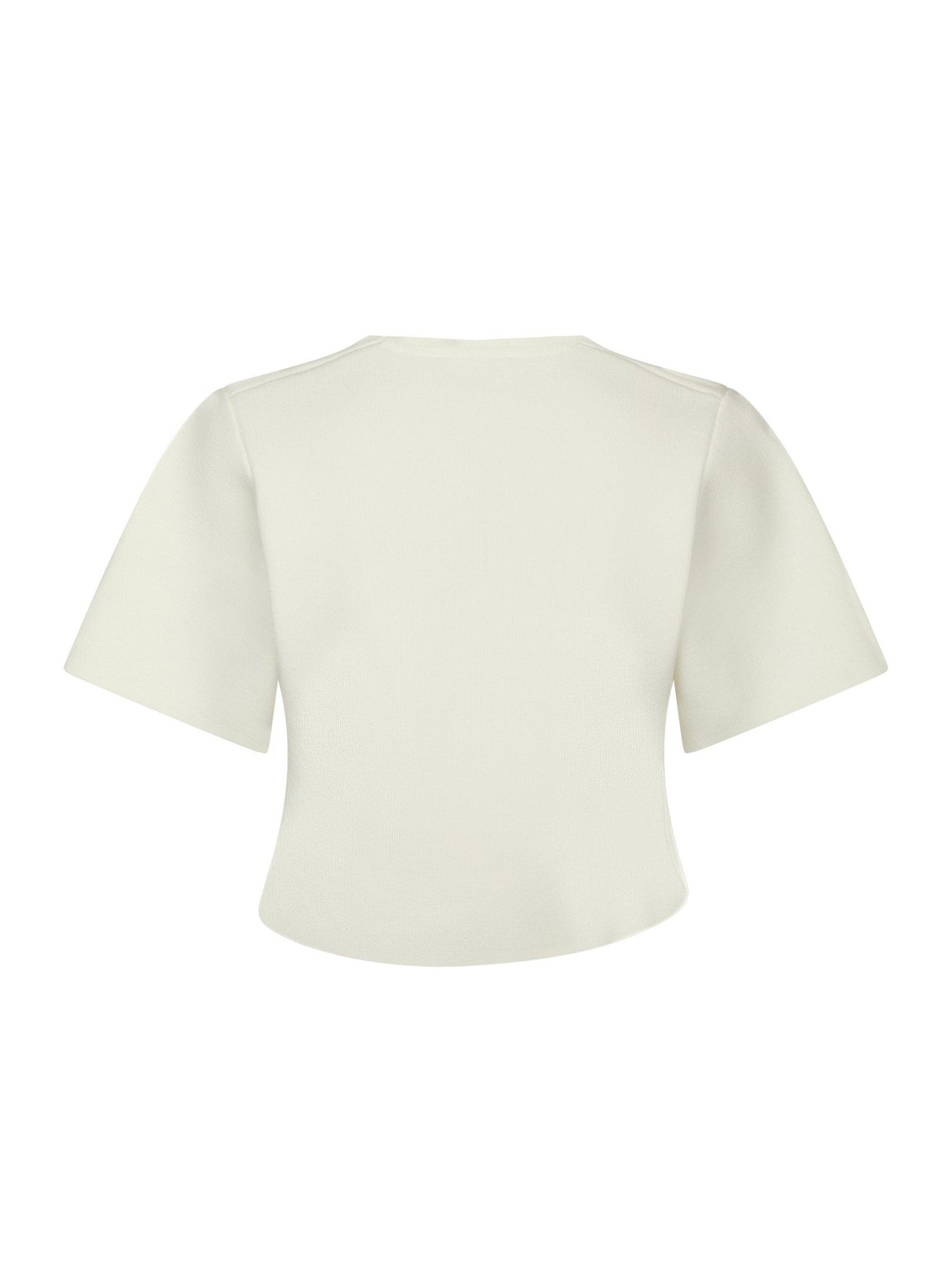 Setta Knit Blouse - Offwhite