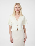 Setta Knit Blouse - Offwhite