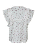 Jayla Small Blossom Top - Creme