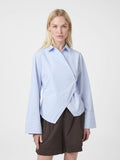 Fenli Striped Shirt - Light Blue Stripe