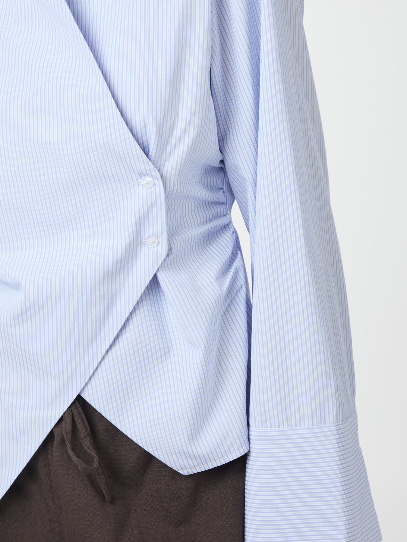 Fenli Striped Shirt - Light Blue Stripe