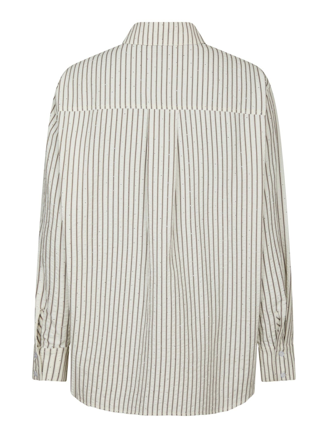 Dalma Crepe Stone Skjorta - Brun