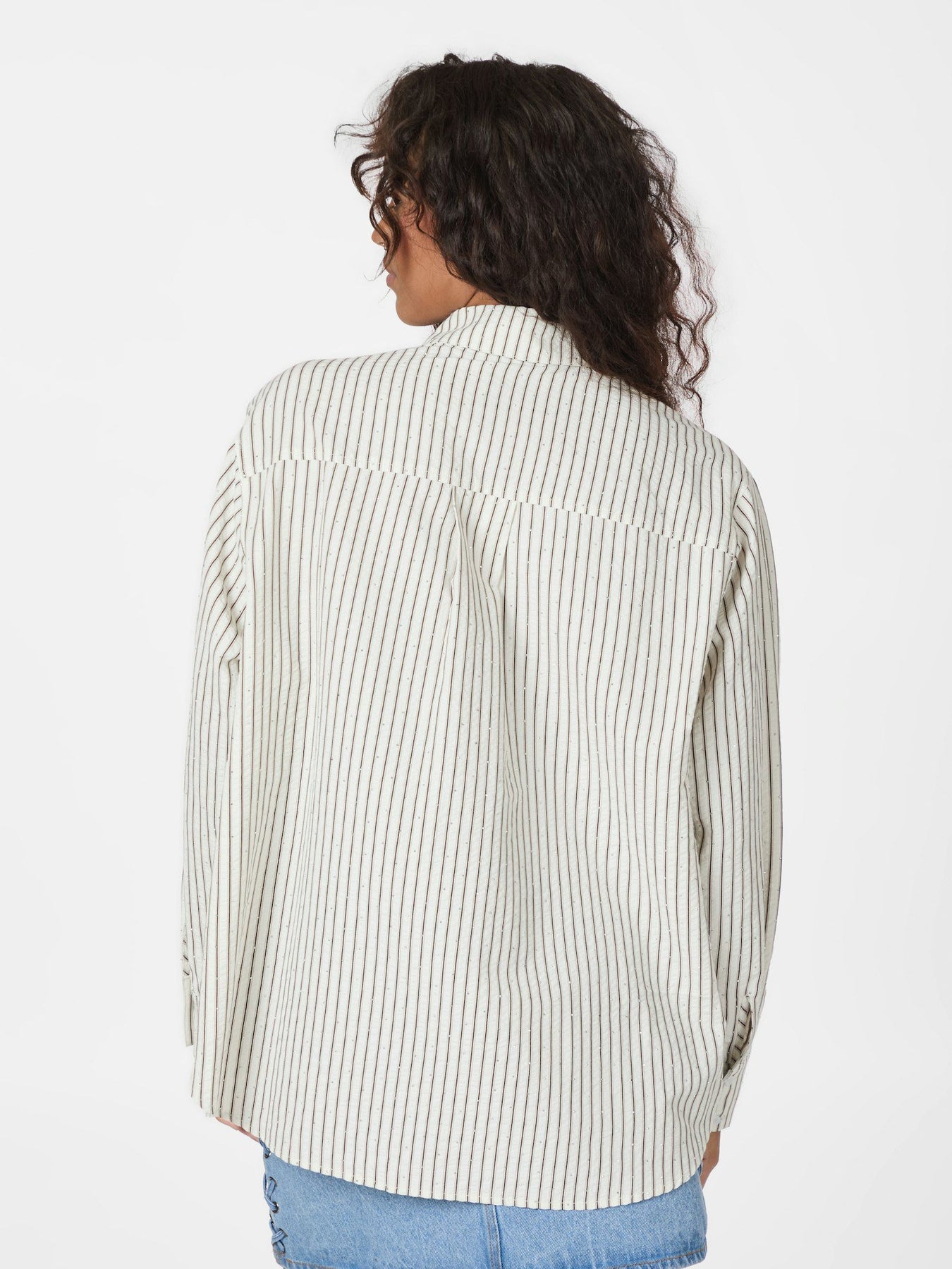 Dalma Crepe Stone Skjorta - Brun