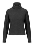 Tyra Merino Sweater - Dark Grey Melange