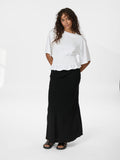 Dray Boxy Smock Tee - Vit