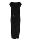 Minja Drapy Dress - Svart