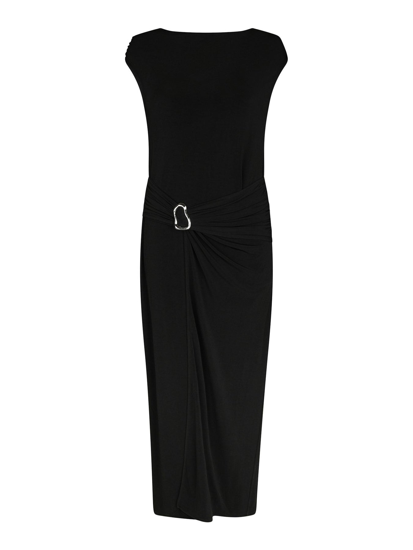 Minja Drapy Dress - Svart