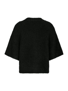 Benuta Fluffy Knit Cardigan - Black