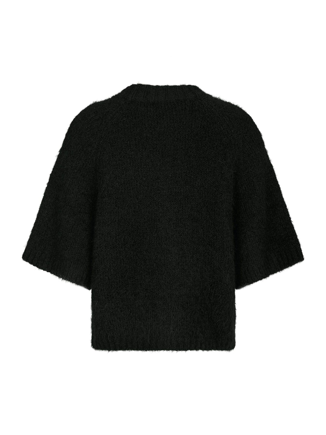 Benuta Fluffy Knit Cardigan - Svart