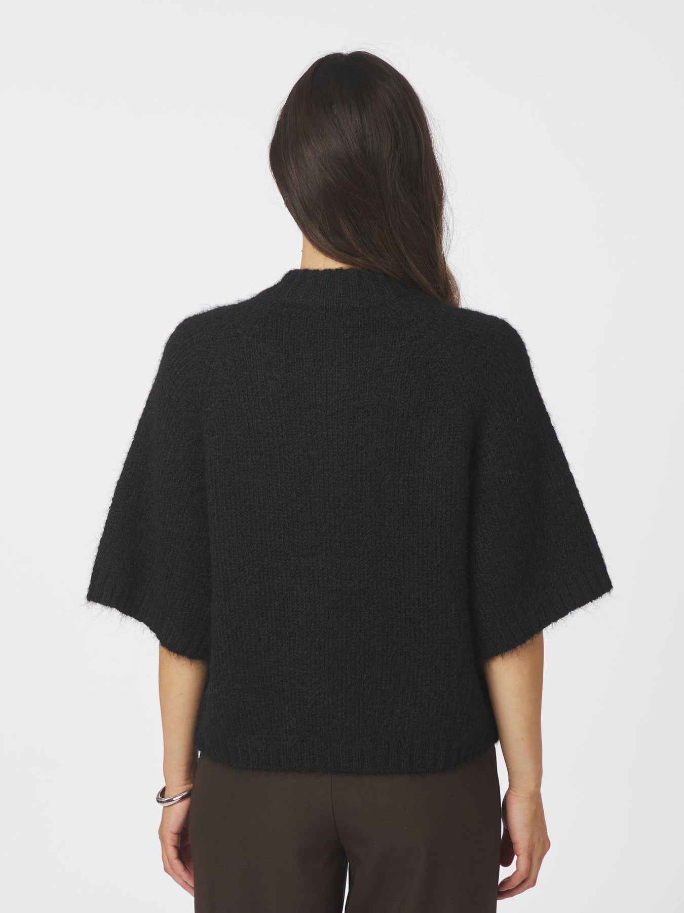 Benuta Fluffy Knit Cardigan - Svart
