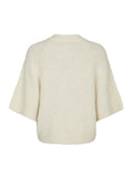 Benuta Fluffy Knit Cardigan - Off White