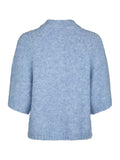 Benuta Fluffy Knit Cardigan - Dusty Blue