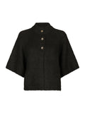 Neo Noir Benuta Fluffy Knit Cardigan - Brun