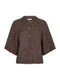 Benuta Fluffy Knit Cardigan - Ljusbrun