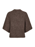 Benuta Fluffy Knit Cardigan - Ljusbrun