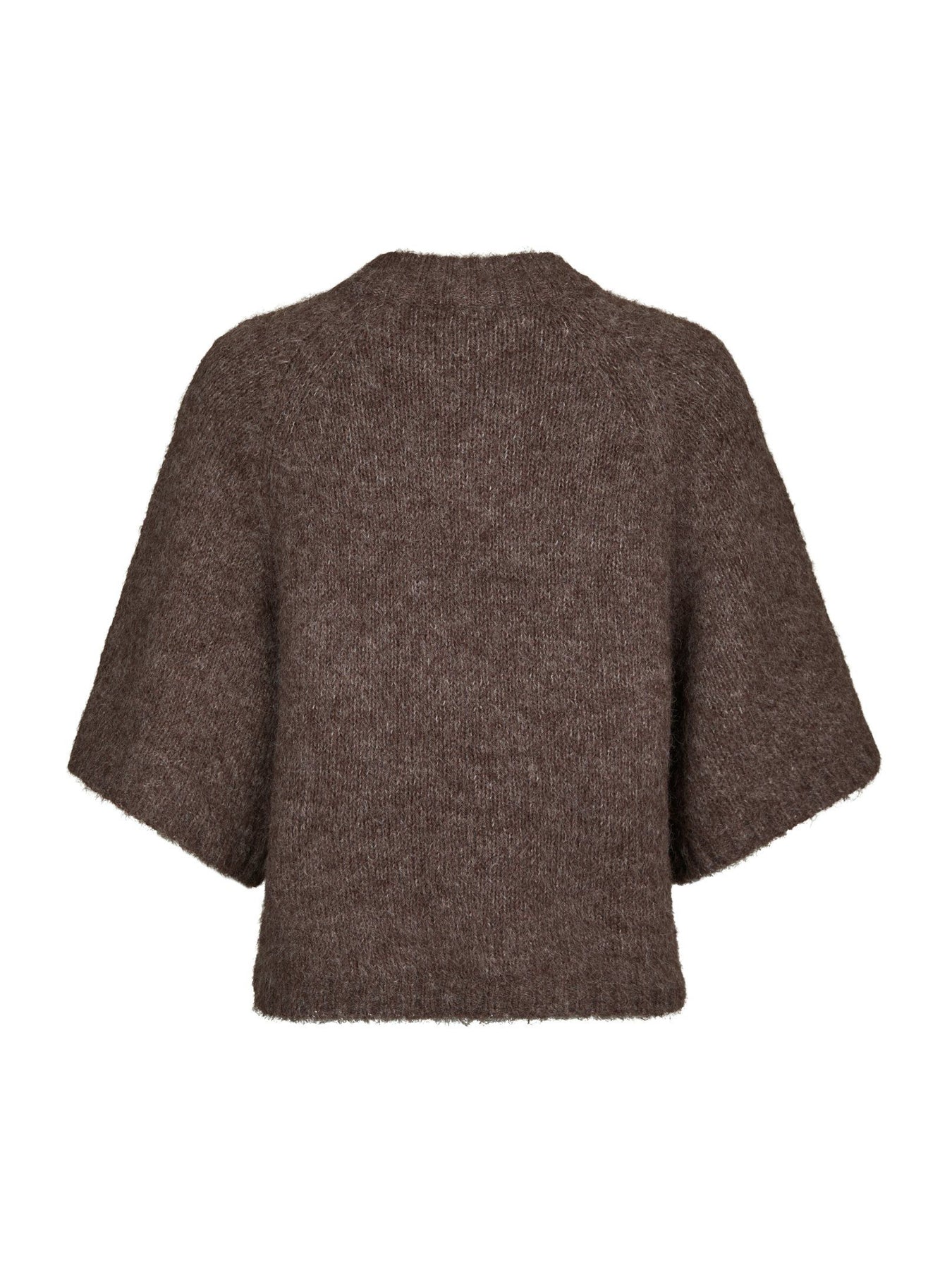 Benuta Fluffy Knit Cardigan - Ljusbrun