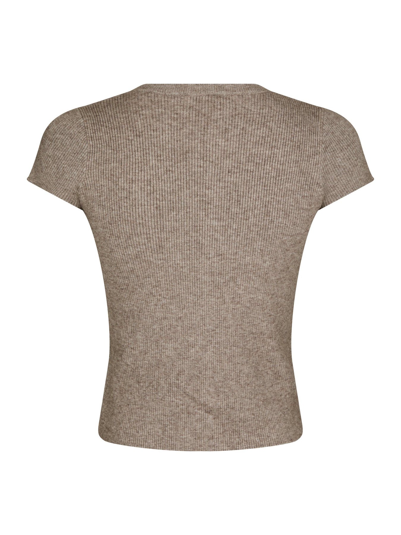 Todda Knit Tee - Sand Melange